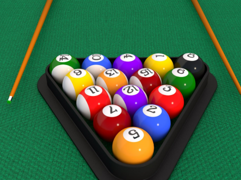 Billiard Table Modello 3D