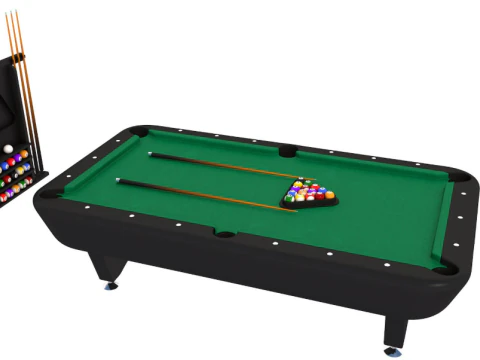 Billiard Table 3D Model