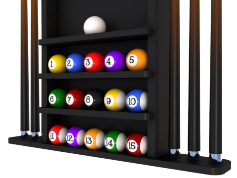 Billiard Table 3D Model