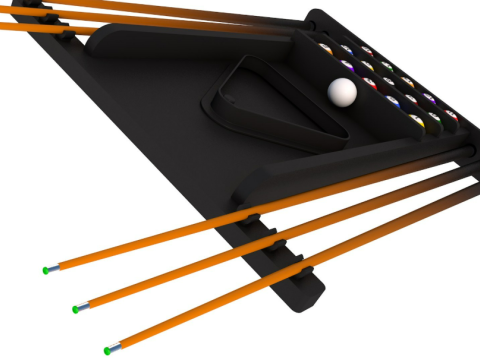 Billiard Table Modello 3D