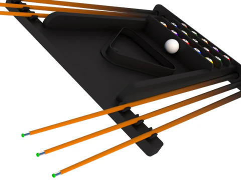 Billiard Table 3D Model