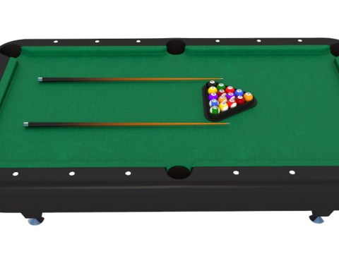 Billiard Table Modello 3D