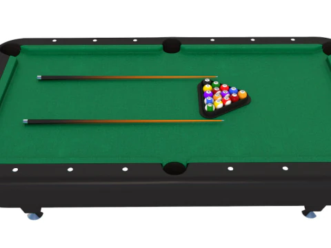 Billiard Table 3D Model