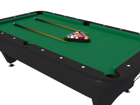 Billiard Table 3D Model