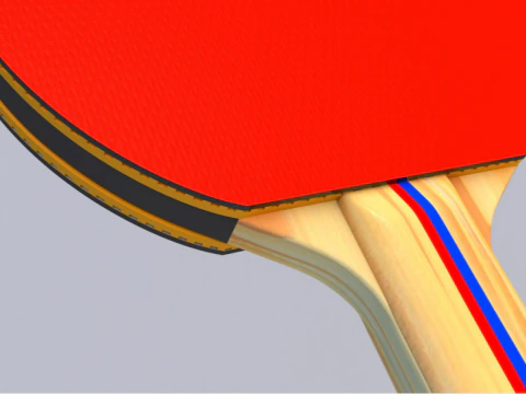 Table Tennis Paddles 3D Model