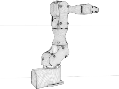 EPSON Robot mechanical robot arm 3D 모델