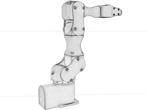 EPSON Robot mechanical robot arm 3D Model