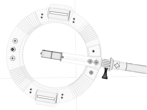 Collectie studioapparatuur 3D Model