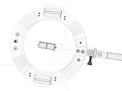 Ring Light 3 3D Model