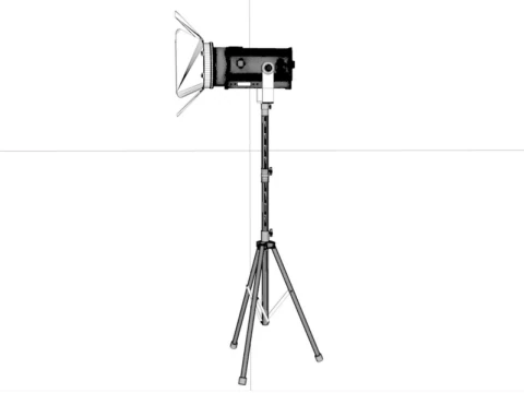 Photography Light 3D Model