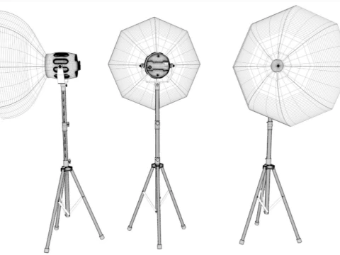 Photography Light 3D Model