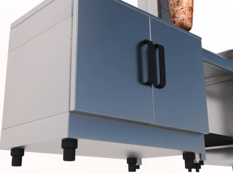 Commercial Kitchen Appliances Collection 3D Model