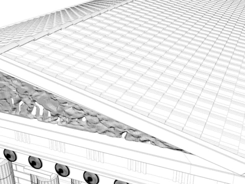 Parthenon Greek Temple 3D Model