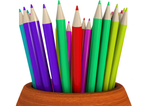 Office Supplies Collection 3D Model
