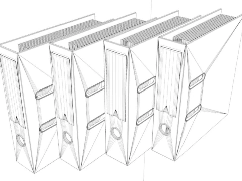 Office Supplies Collection 3D Model