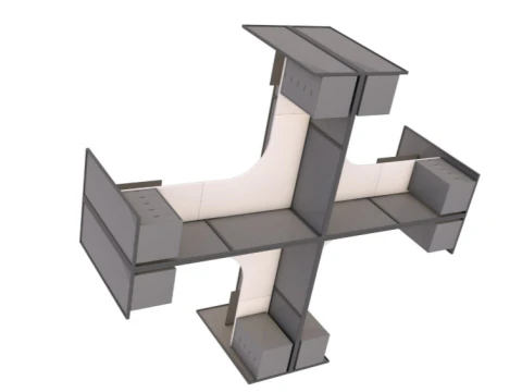 Cubicle 3D Model