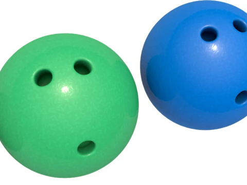 Bowling Alley Lane 3D Model