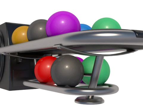 Bowling Alley Lane 3D Model