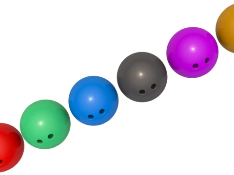 Bowling Alley Lane 3D Model