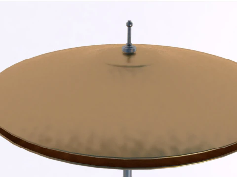 Acoustic Drum Kit 3D Model