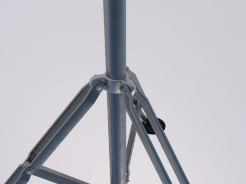 Acoustic Drum Kit 3D Model