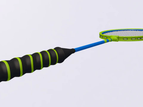 Badminton Collection 1 3D Model