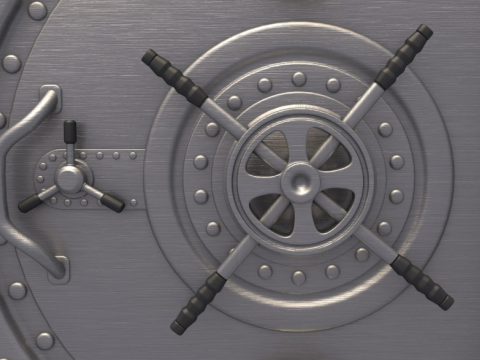 Realistic Vault 3D Model
