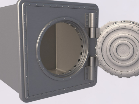 Realistic Vault 3D Model