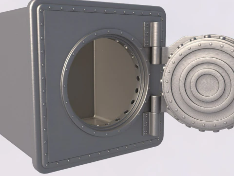 Realistic Vault 3D Model