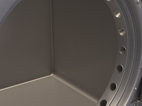 Realistic Vault 3D Model