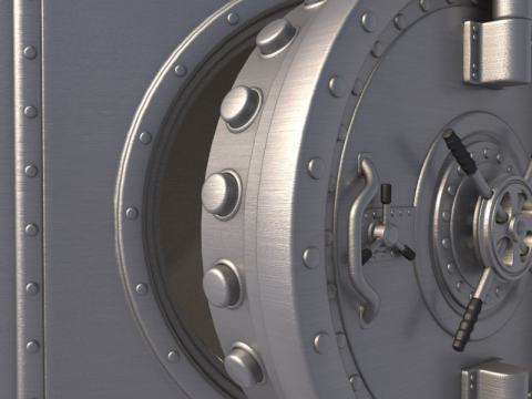 Realistic Vault 3D Model