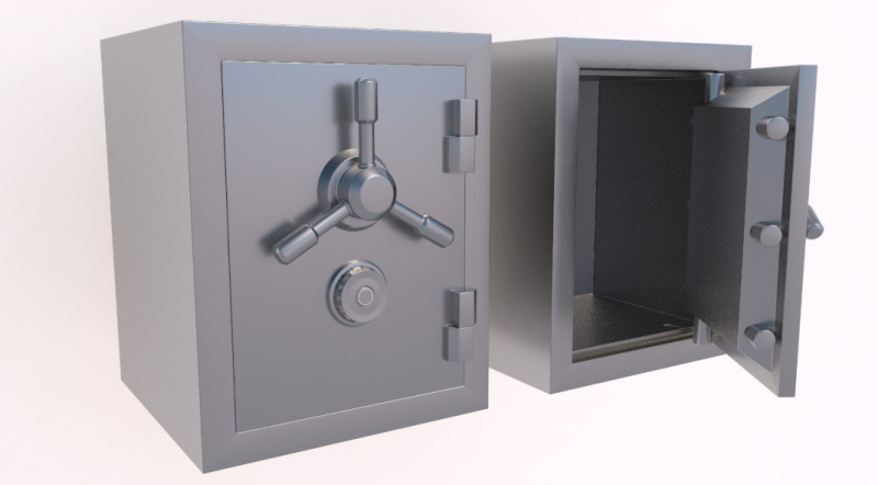 Safe 3D Modell .c4d .max .obj .3ds .fbx .stl .blend