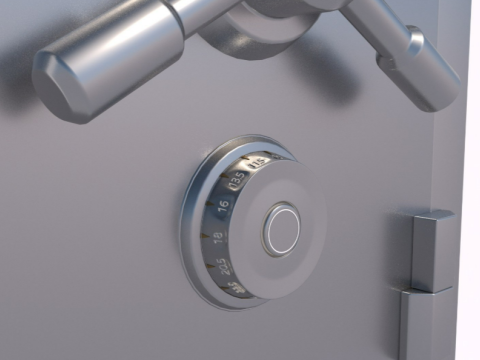 Safe 3D Modell