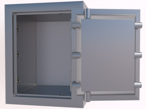Safe 3D Modell