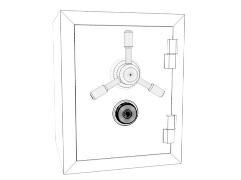 Safe 3D Modell