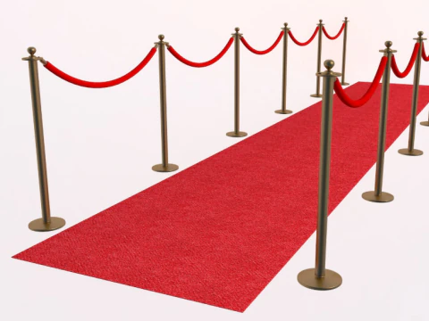 Red Carpet 3D Model