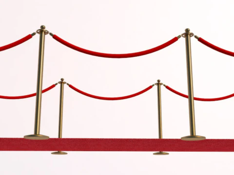 Red Carpet 3D Model