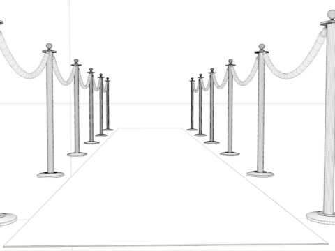 Red Carpet 3D Model