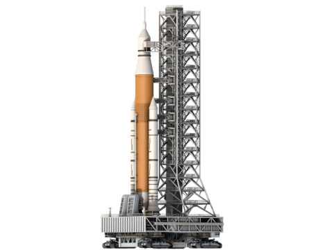 Plataforma SLS Mobile Launcher Modelo 3D