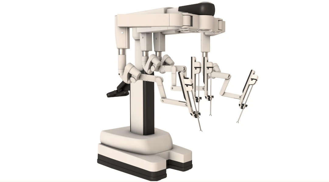 Surgical Robotic System 3D Model .c4d .max .obj .3ds .fbx .stl .blend 
