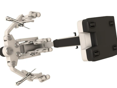 Surgical Robotic System 3D Model