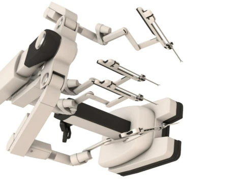 Surgical Robotic System 3D Model