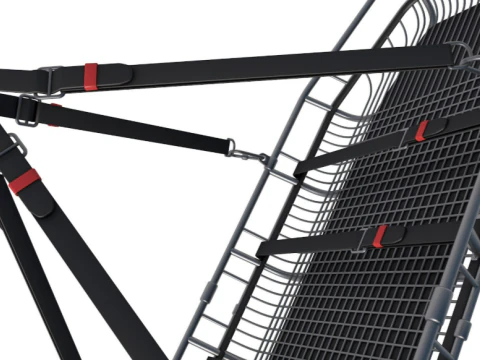 Rescue Stretcher 3D Model
