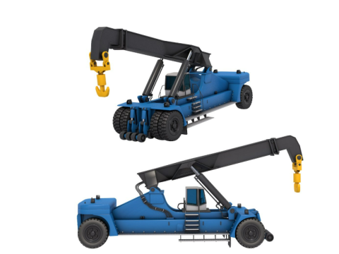 Reach Stacker Container Handler 3D Model