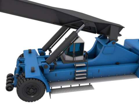 Reach Stacker Container Handler 3D Model