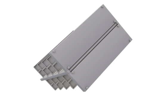 Store Double-Sided Supermarket Rack 3D Model