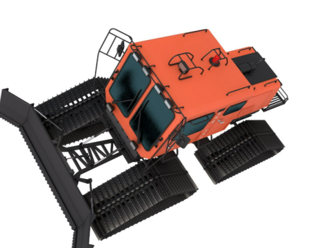 Snowcat 3D Model