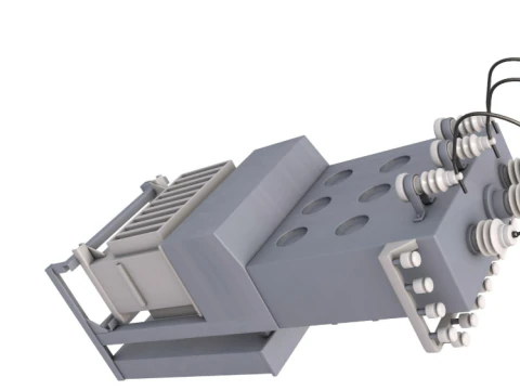 High Voltage Transformer 3D Model