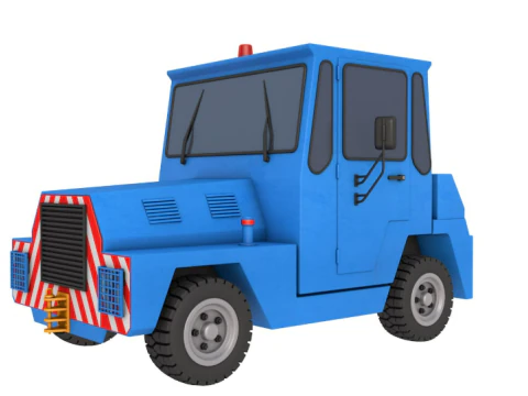 Douglas DC5 HD 03 3D Model