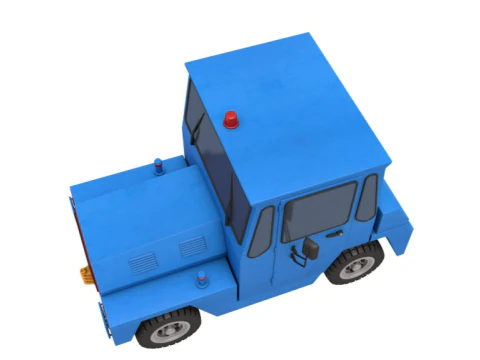 Douglas DC5 HD 03 3D Model